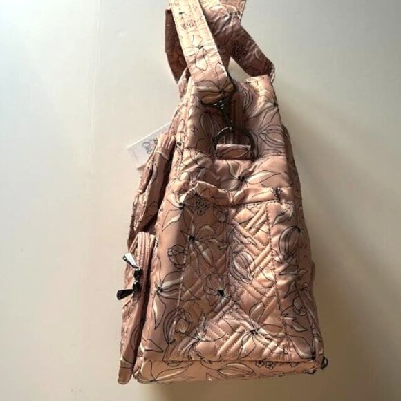 Lug Puddle Jumper LE Convertible Tote Bag Sketch Floral Blush Work/Gym/Travel - Picture 11 of 15